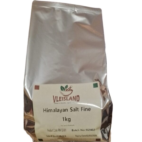 Fyn Himalayan sout 1 kg – suiwer sout sonder bymiddels
